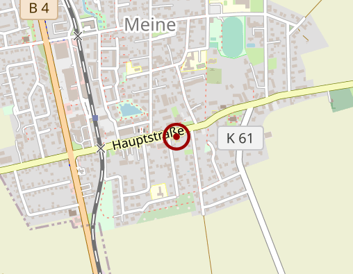 Karte: Ambulante Krankenpflege Meine