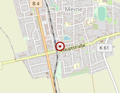 Karte: Diakoniestation Gifhorn gGmbH - Filiale Meine