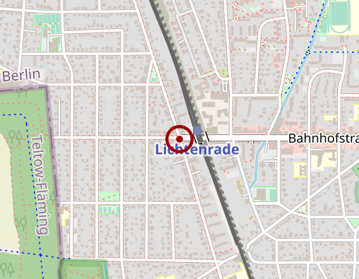 Karte: Ambulante psychosoziale Betreuung demenziell und/oder psychisch Erkrankter mit geronto- und sozialtherapeutischen Methoden