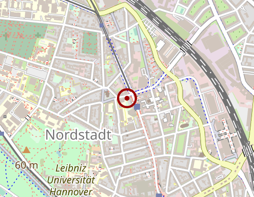 Karte: An der Lutherkirche - Praxis für Physikalische Therapie