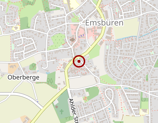 Karte: Caritas Sozialstation Emsbüren-Salzbergen