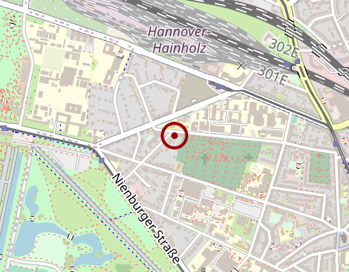 Karte: Trägeragentur Hannover Bestattungsdienste