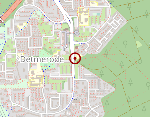 Karte: Caritas-Sozialstation Wolfsburg-Süd