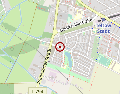 Karte: carebrandenburg24 Pflegedienst GmbH