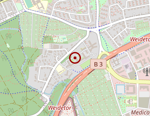 Karte: Hebammenpraxis u. Geburtshaus Eilenriede