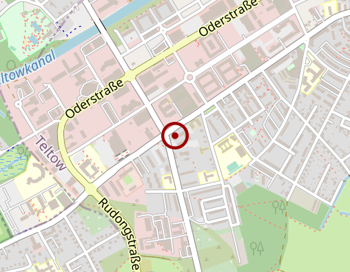 Karte: Hauskrankenpflege im Gesundheitszentrum Teltow GmbH