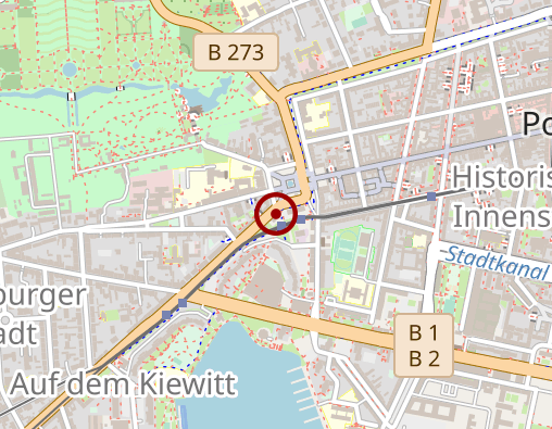 Karte: Osteopathie am Luisenplatz