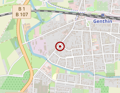 Karte: DRK Regionalverband Magdeburg-Jerichower Land e.V., Sozialstation Genthin