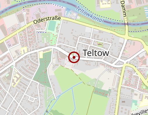 Karte: Beratungsstelle für Menschen mit Demenz und ihre Angehörigen