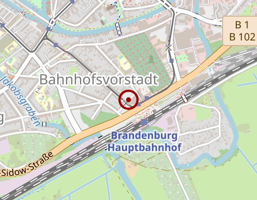 Karte: OTB Orthopädie-Technik GmbH Sanitätsfachhandel