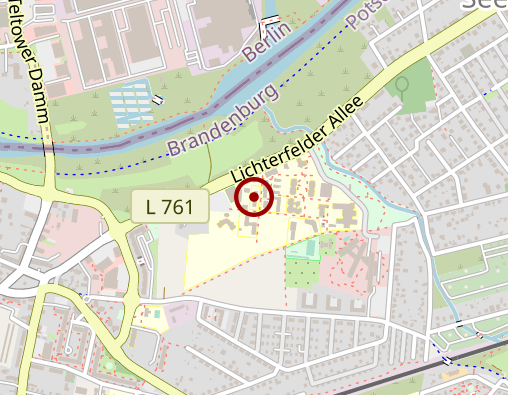 Karte: Gerontopsychiatrische Tagesstätte Teltow