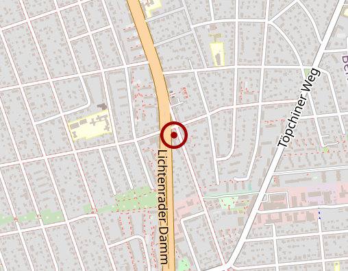 Karte: Physiotherapie - Praxis im Tor