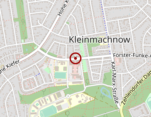 Karte: SenVital Senioren-und Pflegezentrum Kleinmachnow am Rathausmarkt