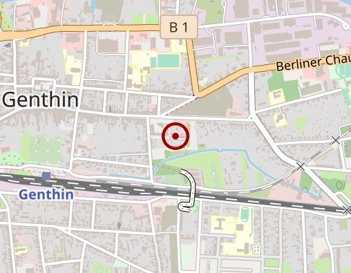 Karte: Caritas-Sozialstation der St. Marien-Gemeinde Genthin