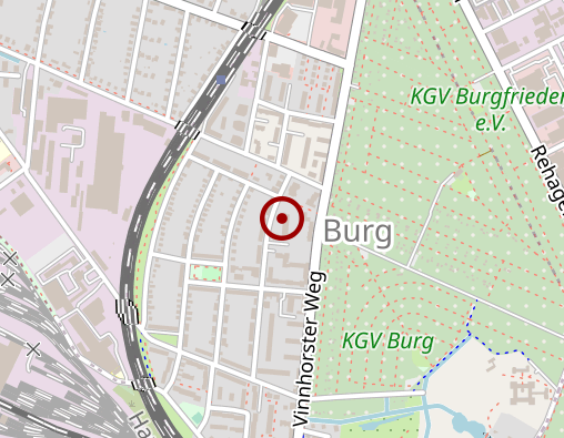 Karte: Betreutes Wohnen u. hauswirt. Hilfen