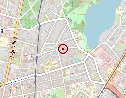 Karte: Kanthack Monika Dr.med. Praxis für Kinder- und Jugendpsychiatrie Psychotherapie