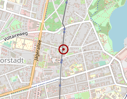 Karte: Theodor Fliedner Stiftung Brandenburg gGmbH Ambulant unterstütztes Wohnen