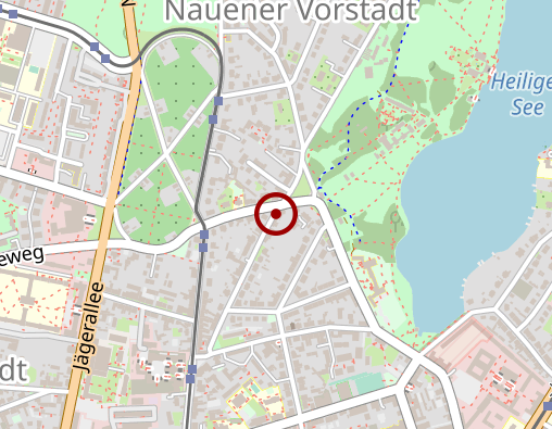 Karte: Deutsches Rotes Kreuz Regionalzentrum Potsdam