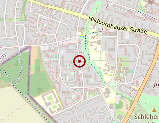 Karte: Alltagshilfe Hemby – Berlin Mariendorf