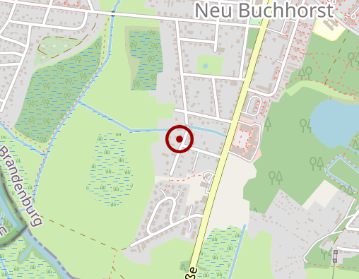 Karte: Thiele Taxibetrieb