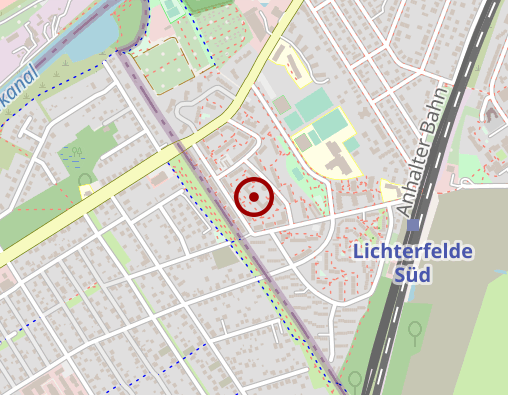 Karte: Tagespflege Lichterfelde