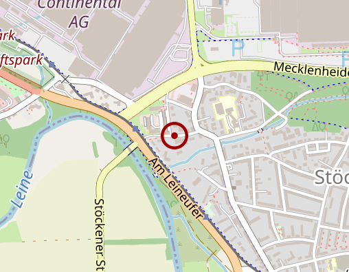 Karte: Integra Seniorenpflegezentrum Hannover-Stöcken GmbH