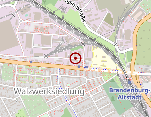 Karte: Häusliche Krankenpflege "Biene"