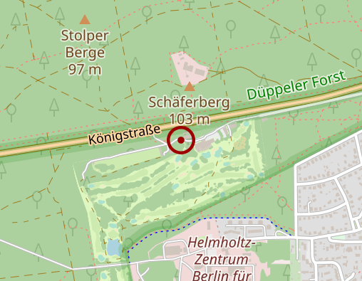 Karte: Vitanas Senioren Centrum Schäferberg