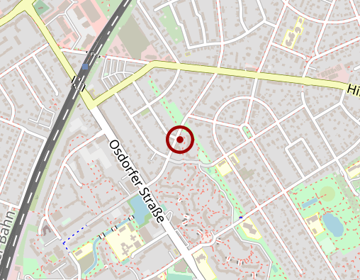 Karte: Verein für häusliche Krankenpflege in Lichterfelde e. V. Sozialstation Woltmannweg Lichterfelde Ost und Süd