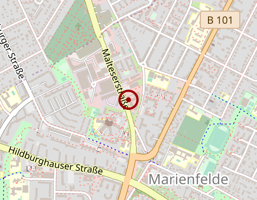 Karte: Caritas-Sozialstation Tempelhof