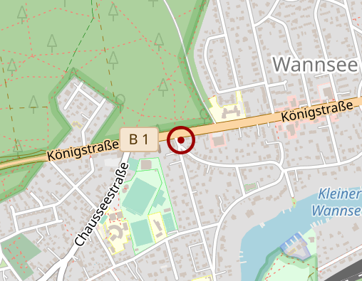 Karte: gemeinnützige ProCurand Ambulante Pflege GmbH ProCurand Ambulante Pflege Wannsee