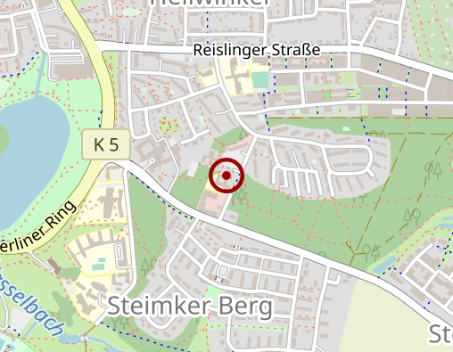 Karte: Diakonie-Sozialstation Wolfsburg-Mitte