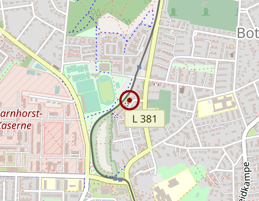 Karte: Blaues Krokodil