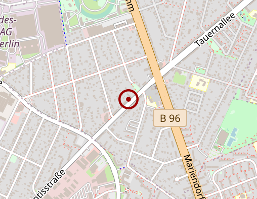 Karte: MEDIAVITA Häuslicher Pflegedienst GmbH Tempelhof