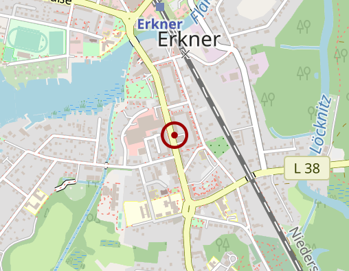 Karte: DRK-Sozialstation "Dämeritz"