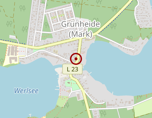 Karte: Stephanus gGmbH, Seniorenzentrum Grünheide