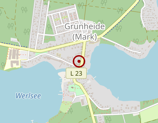 Karte: Stephanus gGmbH, Seniorenzentrum Grünheide