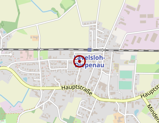 Karte: CuraZentrum Uchte gGmbH Tagespflege