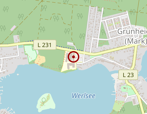 Karte: MEDIAN-Klinik Grünheide