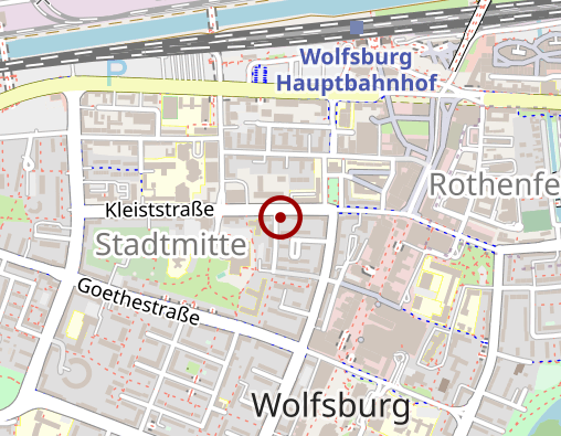 Karte: Kath. Ehe-, Familien- u. Lebensberatung