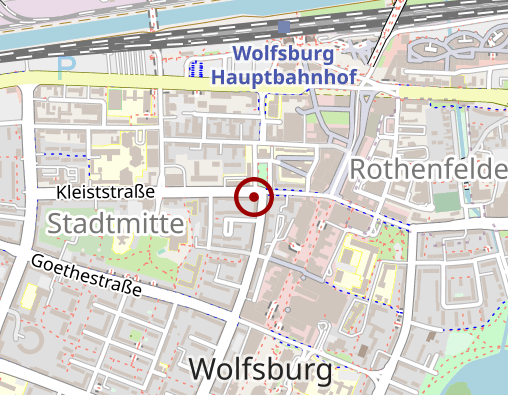 Karte: Aids-Hilfe Wolfsburg e. V.