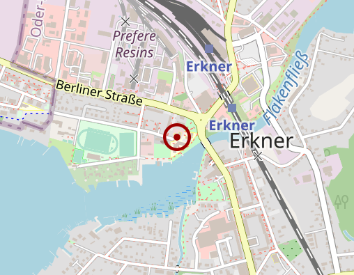 Karte: Altenpflegeheim und Pflegepension am Dämeritzsee