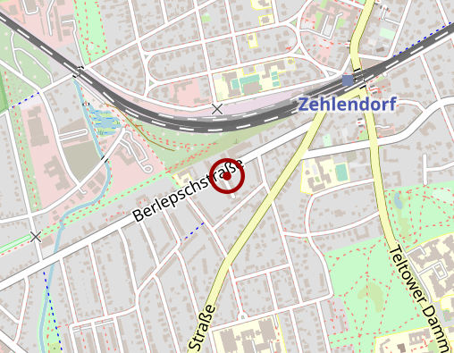 Karte: Dagmar Buchmann - Professionelle psychosoziale Betreuung mit kreativen, ganzheitlichen Methoden