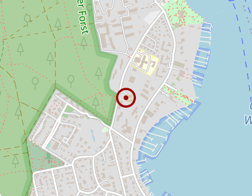 Karte: Psychiatrische Pflegeeinrichtung Wannsee