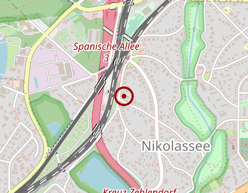 Karte: Schlüsselzentrale Nikolassee