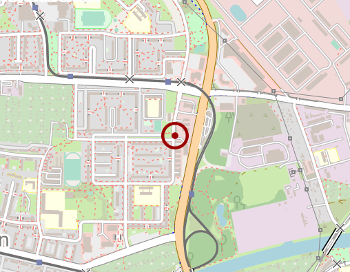 Karte: Johanniter-Unfall-Hilfe e. V. Ambulanter Pflegedienst