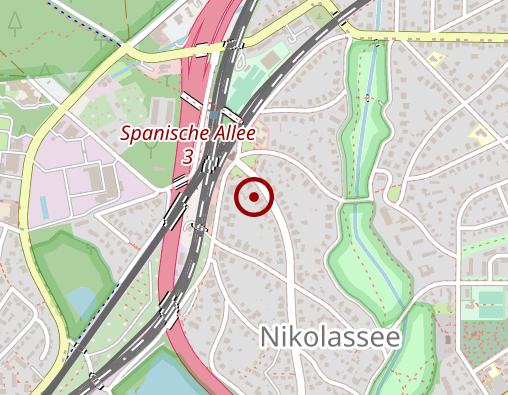 Karte: Apotheke in Nikolassee
