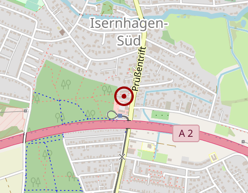 Karte: Hausgemeinschaften Waldeseck Diakonisches Werk Hannover gGmbH