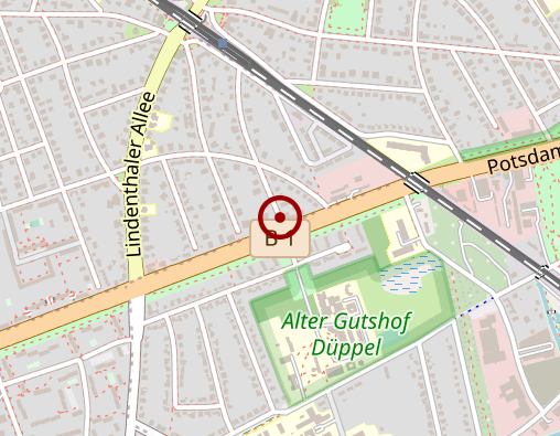 Karte: Marks Angela Praxis für Physiotherapie