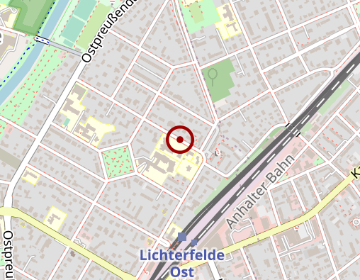 Karte: Pflegedienst Bethel Berlin gGmbH